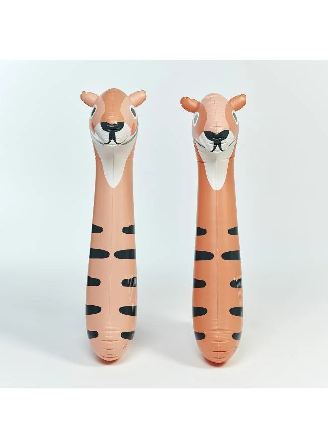 ساني لايف طقم قطعتين من تينو النمر القابل للنفخ للأطفال